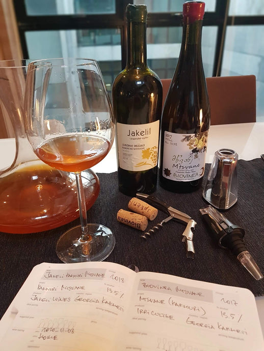 Jakeli and Biovinea: a tale of two Georgian orange qvevri wines