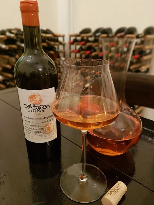 2018 Artevani Qisi - an elegant qvevri - made craft organic orange wine